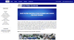 Desktop Screenshot of dustfiltercontrols.co.uk